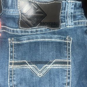 Mens Rock & Roll Denim Jeans